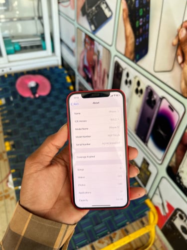 iPhone 12 សាណុំសុីន មានស្គេន LL/A 64g អេក្រង់សុីន តួរស្អាត99% លក់ 185$