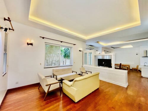 Villa For Rent In Bassak Garden City, Aeon 1, 03 Floors, 04 Beds-01 Maid, Fully Furniture, 4,000$