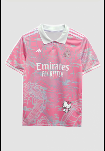 Real Madrid pink jersey