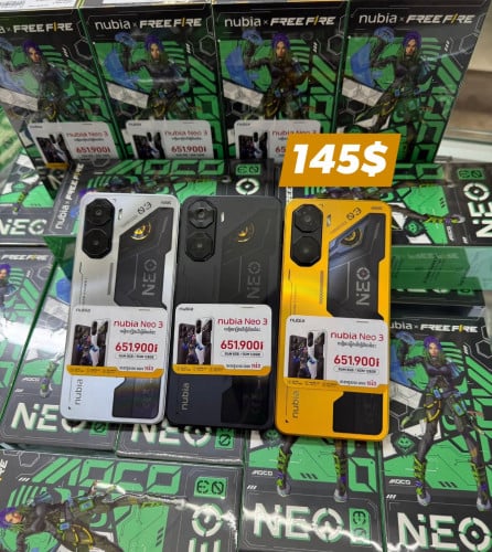 Nubia Neo3 ធានា15ខែ