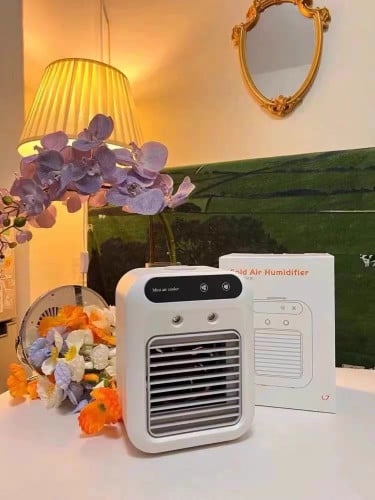 Cool Fan Air humidifier កង្ហារត្រជាក់ចំហាយទឹក