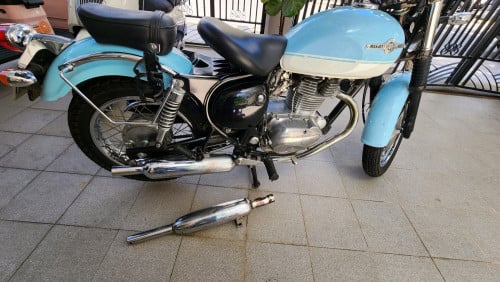 Exhaust for Kawasaki Estrella