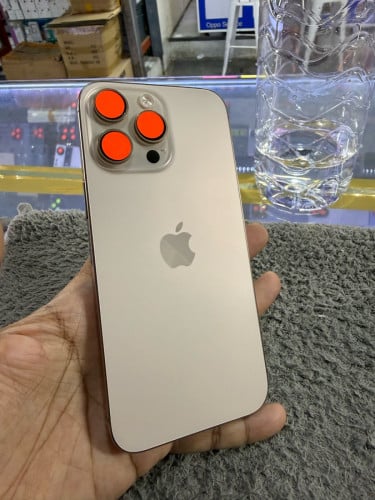 iPhone 16Pro Max 256G Z/A Sim2 99% ហ្សុីនសំណុំណែន មានឆ្នាំងសាក