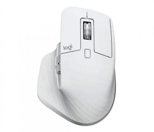 Logitech MX Master 3S For Mac Bluetooth Mouse - Pale Grey (910-006574)