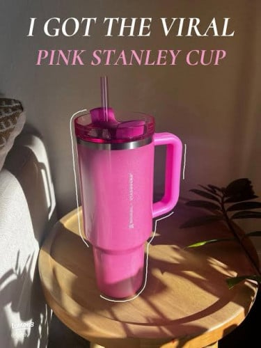stanley cup pink