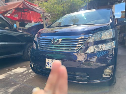 VEllFIRE 09y V6ប៉ុង1 ឡានស្អាតអត់បុកអត់ប៉ះ