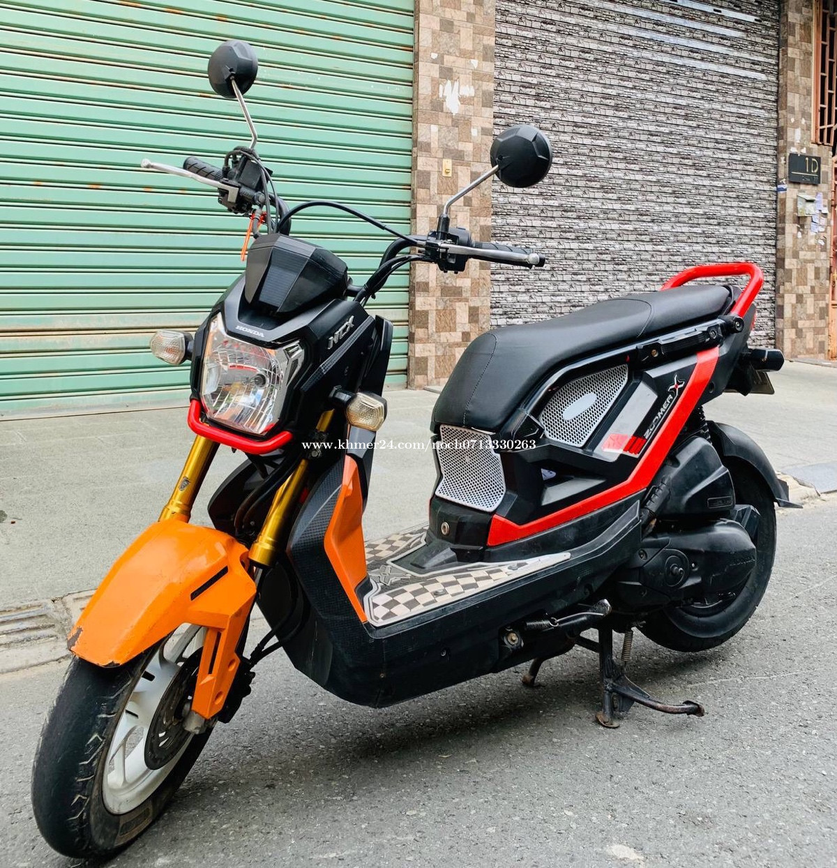 Honda ZOOMER x (110cc, year2018, 790$) have all documents price