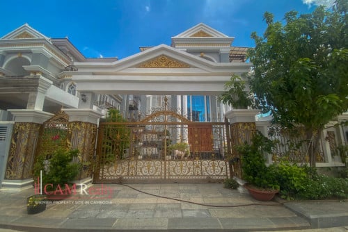 វីឡាទោលកែង សម្រាប់លក់ | បុរី វិមាន ភ្នំពេញ គម្រោងទី 11