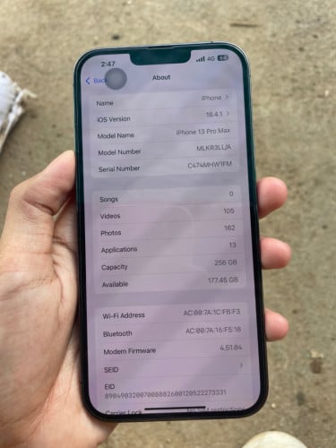 លក់ប្រញាប់សាណុំណែន256G LLA