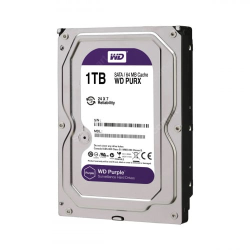 លក់ Hardisk WD Purple 1T សំរាប់រក្សាវីដេអូចេញពីកាមេរ៉ាសុវត្ថិភាព