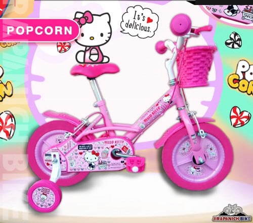 លក់កង់ Hello kitty Cute Cute កូនក្មេងនៅថ្មី