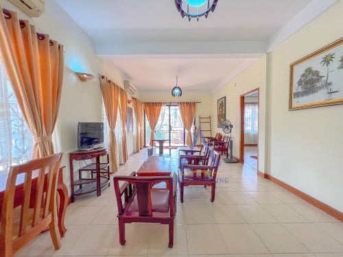 Apartment 3 bedrooms for rent in Tonle Bassac area