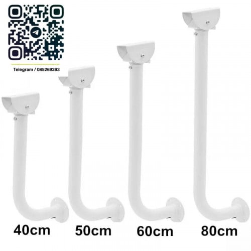 i Type CCTV Camera Wall Mount Bracket 1m
