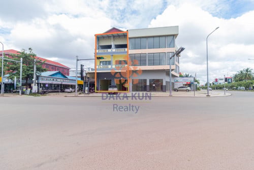 Commercial Building for Rent in Siem Reap City, near Angkor High School