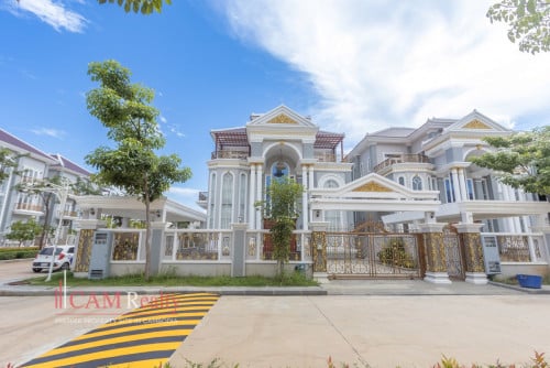 Corner Single Villa For Rent | Borey Vimean Phnom Penh Project 11