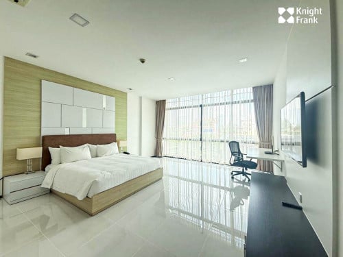 Cozy Two-Bedroom Serviced Apartment – Daun Penh  Ref: KHRA96