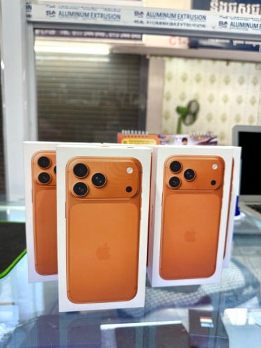 Iphone 17 Pro Max ទំហំផ្ទុក (256G) No Active Model ZA Color Orange