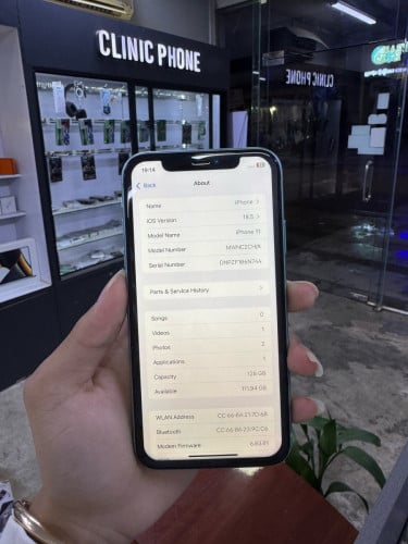 Iphone11 128g ស្អាត
