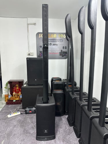 JBL Eon One Mk2 1500w នៅស្អាតសំណុំ ទទួលទិញលក់វៃដូរ