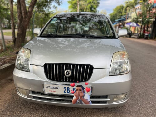 Kia Morning នៅថ្មីណាស់ ស្អាតខ្លាំង 04  Full Option. MV ទើបជិះ