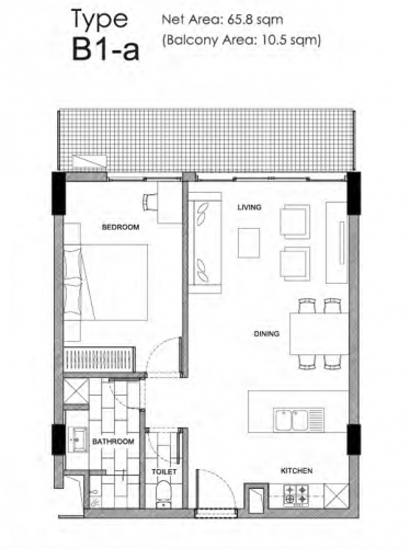 NET 67M2 BODAIJU RESIDENCE - HOT SALE
