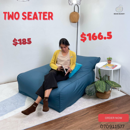 Two Seater សាឡុងគ្រែគ្រាប់ស្នោ