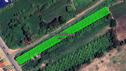 ដីតំបន់សេដ្ឋកិច្ចពិសេស, ដីក្រោយជាប់ទន្លេចំងាយ7km ដល់ព្រែកជីក ហ្វូណនតេជោ,ប្លង់រឹង