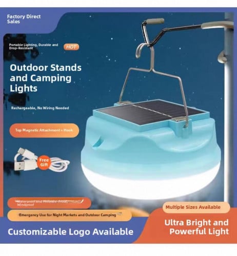 អំពូលសូឡាសម្រាប់អ្នកបោះតង់