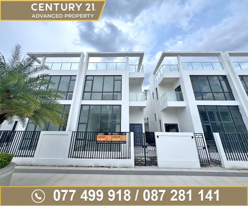 🏘 វីឡាភ្លោះ (Twin) ក្នុងបុរី Morgan Park Villa ត្រូវការលក់បន្ទាន់ខ្លាំង