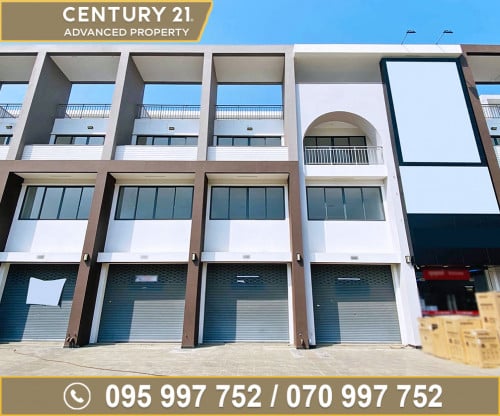 🏠ផ្ទះអាជីវកម្ម (SH) សម្រាប់ជួល នៅក្នុងបុរី ភ្នំពេញផាក ផ្លូវជាតិលេខ6A ខណ្ឌជ្រោយចង្វារ