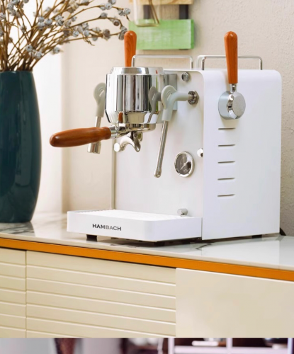 Coffee machine business type connect filter water