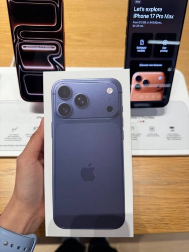 iPhone 17 pro max LL/A 256g No active​ ថ្មីប្រអប់