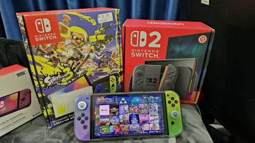 Nintendo Switch Splatoon Edition OLED 512 GB With Accessories