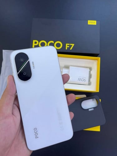 POCO F7Price: $319Ram: 8G/256GCondition: 99.99%Color: White
