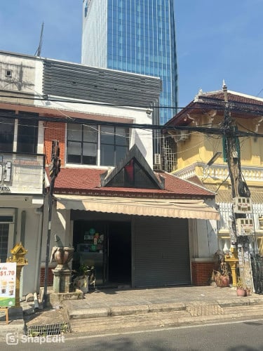Shop house for Rent- Khan Doun Penh (Near Preah Sisowath High School)