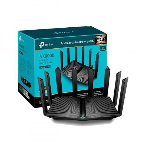 tp-link Wi-Fi 6 Router Model: Archer AX80