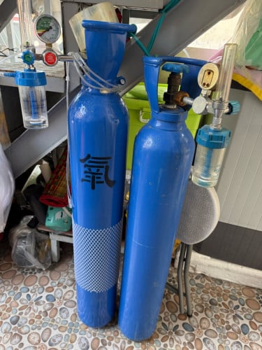 លក់បំពង់ខ្យល់អុកសុីសែនថ្មី95% លក់ទាំង២