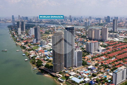 #FORSALE Premium 1-Bedroom Condo🏠🌿 -📍Morgan EnMaison, Chroy Changvar, Phnom Penh