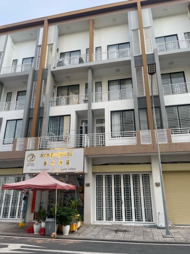 ផ្ទះជួល#Shop house borey Mekong Land ក្រាំងធ្នង់