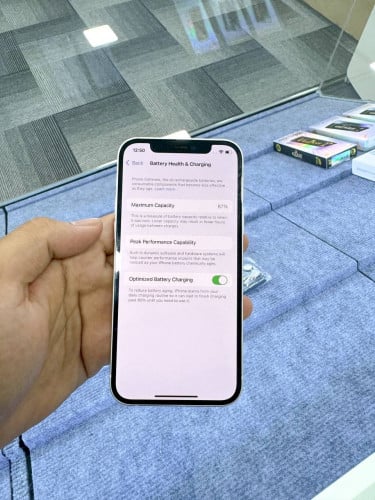 📱I phone 12 64G ថ្ម87% 215$ ✔️✔️