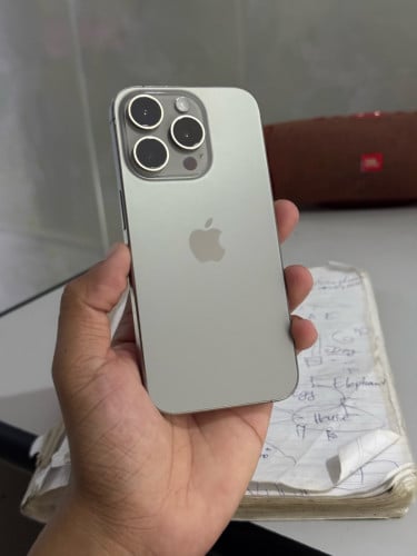 iPhone 15pro 256G ZA Sim2 សាណុំសុីនស្កែន ខ្ចី99%