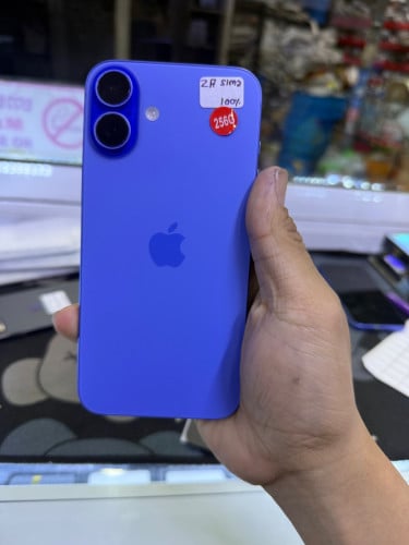Iphone16plus ( ZA 256G battery 100% ស្អាត98%)
