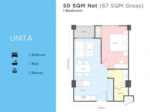 Open View One Bedroom for Sale Below Market Price in Urban Village