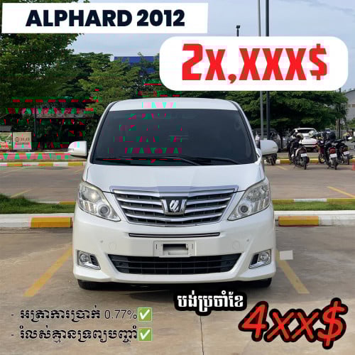Toyota Alphard 2012 Option 3