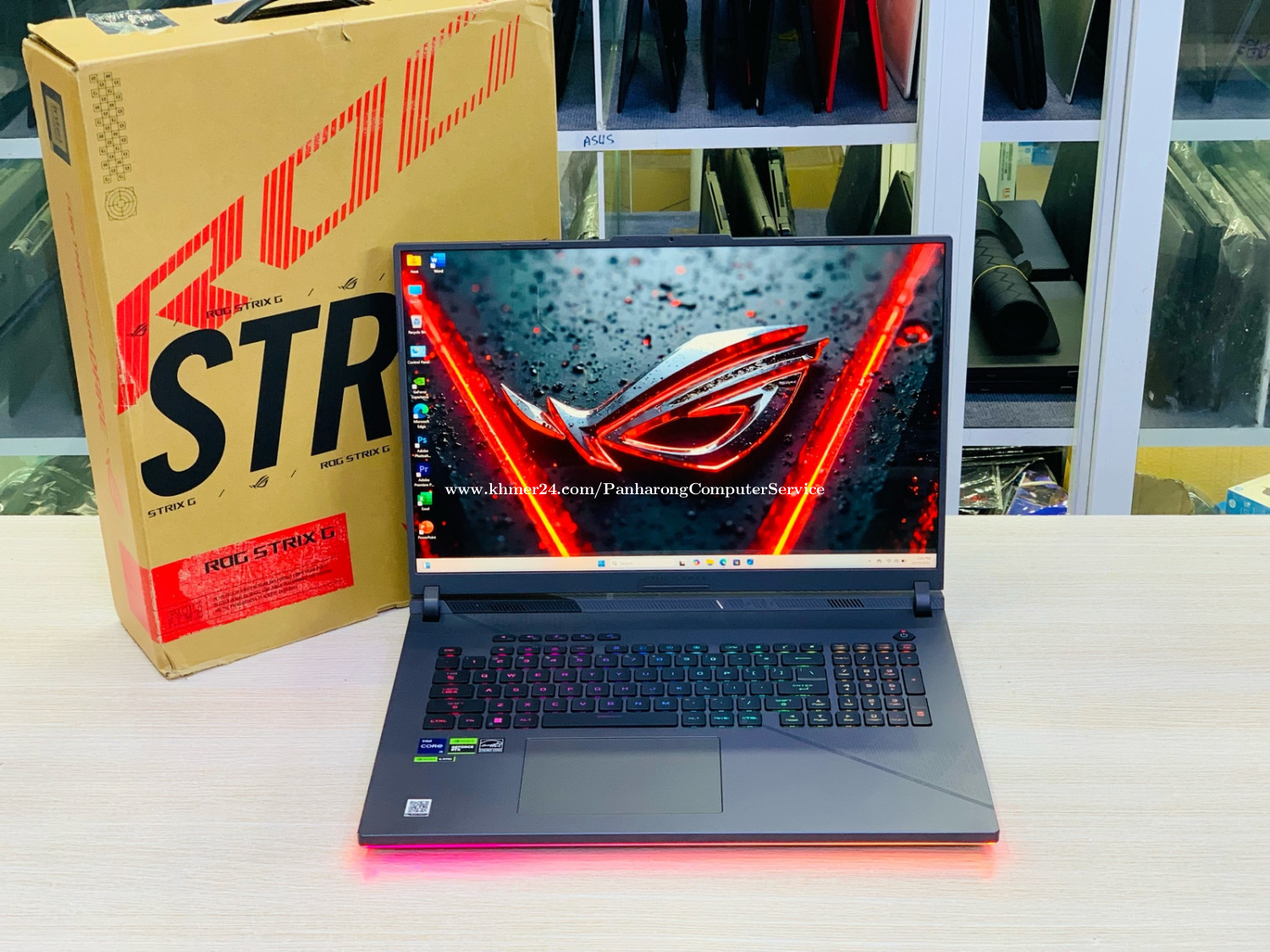 Asus ROG Strix G18 price $1.00 in Tuek L'ak Pir, Tuol Kouk, Phnom Penh ...