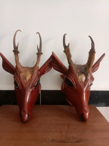 ស្នែងឈ្លូស ក្បាលឈើធ្នង់ សម្រាប់ដាក់ជញ្ជាំង