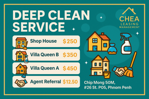 Deep Clean Service – Limited Offer ✨Professional full-service cleaning for your property