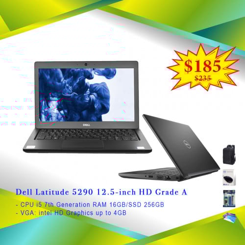 Dell Latitude 5290 12.5-inch HD Grade A