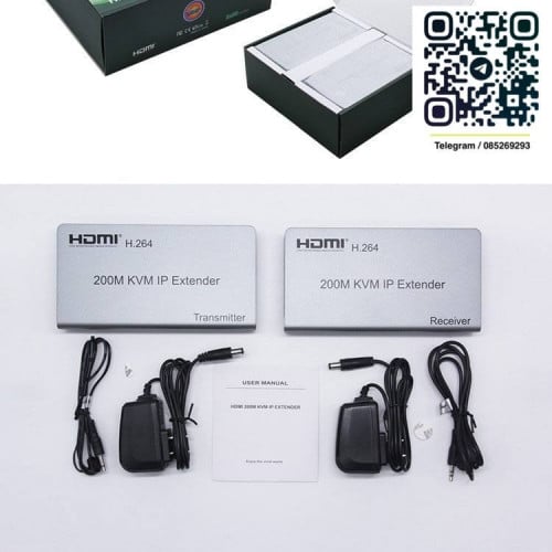 HDMi 200m KVM IP Extender