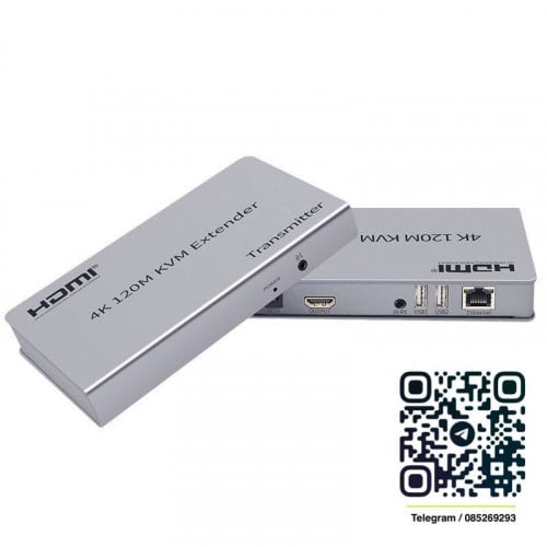HDMi 4K 120m KVM Extender by Network Cable